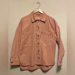 Levi's Dusty Rose Pink Chore Barn Jacket